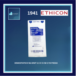 SURGICEL NU-KNIT 1941  2.5 X 5 CM ETHICON